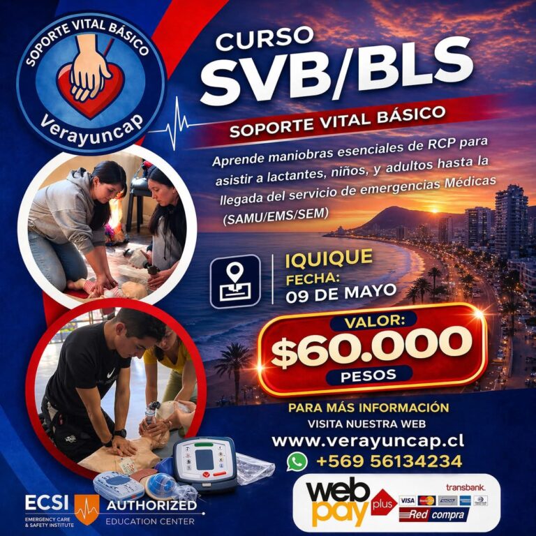 Soporte Vital Basico Para Rescatistas y Personal de Salud – BLS/SVB ECSI IQUIQUE